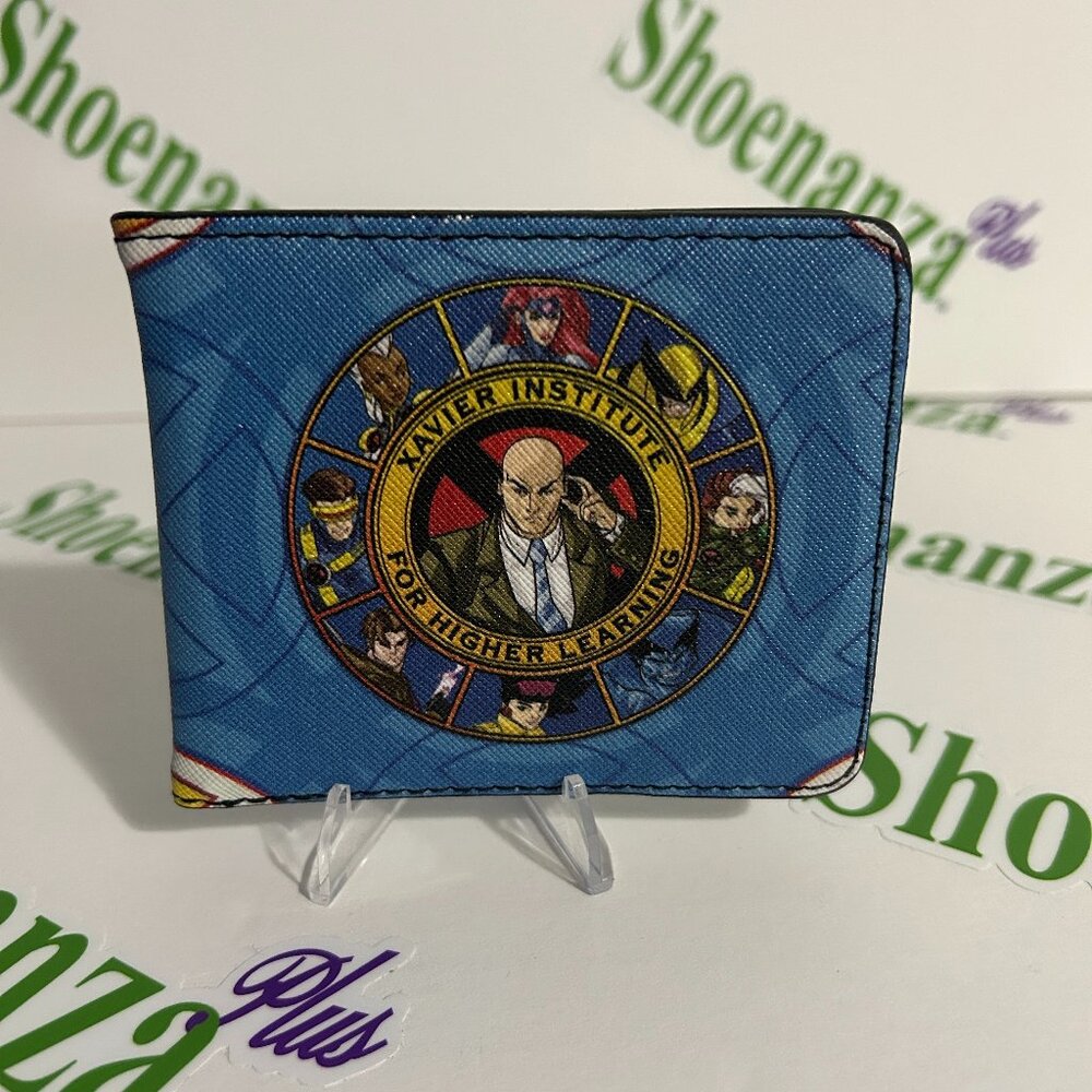 Buckle-Down Bi-Fold Wallet Marvel X-Men Professor X Wolverine ID Card Holder